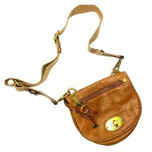 FOSSIL Leather Vintage Crossbody Purse